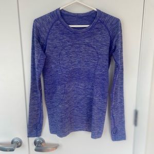 Lululemon Swiftly Tech Longsleeve Race Length Shirt size 8
